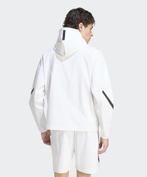 adidas(アディダス)の「アディダスZ.N.E.ウーブントラックトップ / ADIDAS Z.N.E. WOVEN TRACK TOP / ジャージ / トラックジャケット / アディダス adidas(ジャージ・メンズ・ホワイト・XX-LARGE/LARGE/MEDIUM/SMALL/X-LARGE)」の2枚目の写真