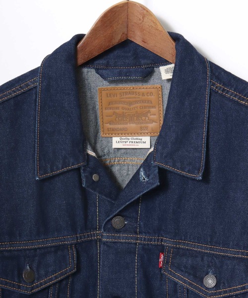 Levi's(リーバイス)の「Levi's/リーバイス TYPE-Ⅲ TRUCKER/オーバーサイズ 3rd セルビッジ デニムトラッカージャケット/Gジャン/レディース メンズ(デニムジャケット・メンズ・ワンウォッシュ・L/M/S/XL)」の6枚目の写真