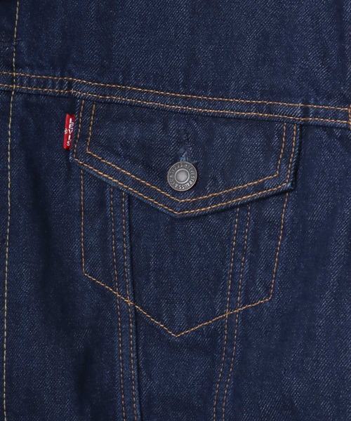 Levi's(リーバイス)の「Levi's/リーバイス TYPE-Ⅲ TRUCKER/オーバーサイズ 3rd セルビッジ デニムトラッカージャケット/Gジャン/レディース メンズ(デニムジャケット・メンズ・ワンウォッシュ・L/M/S/XL)」の7枚目の写真