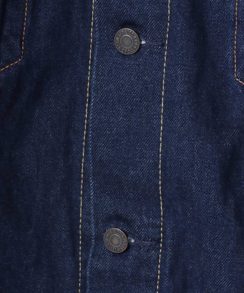 Levi's(リーバイス)の「Levi's/リーバイス TYPE-Ⅲ TRUCKER/オーバーサイズ 3rd セルビッジ デニムトラッカージャケット/Gジャン/レディース メンズ(デニムジャケット・メンズ・ワンウォッシュ・L/M/S/XL)」の9枚目の写真