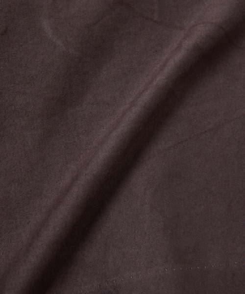 ADAM ET ROPE'（アダムエロペ）の「モールスキンバギースラックス（スラックス・メンズ・ダークブラウン/チャコールグレー・L/M）」の12枚目の写真