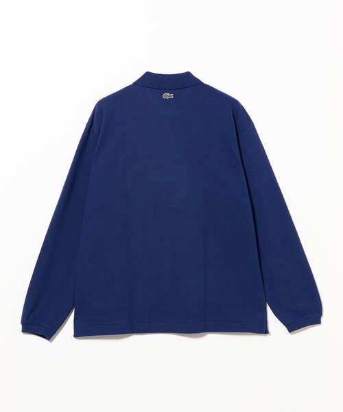 LACOSTE(ラコステ)の「【別注】LACOSTE / ヘビーカノコ ロングスリーブ ポロ(ポロシャツ・メンズ・ネイビー/ブラック/レッド系その他7・SMALL/MEDIUM/LARGE/X-LARGE)」の8枚目の写真