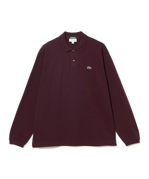 LACOSTE(ラコステ)の「【別注】LACOSTE / ヘビーカノコ ロングスリーブ ポロ(ポロシャツ・メンズ・ネイビー/ブラック/レッド系その他7・SMALL/MEDIUM/LARGE/X-LARGE)」の12枚目の写真