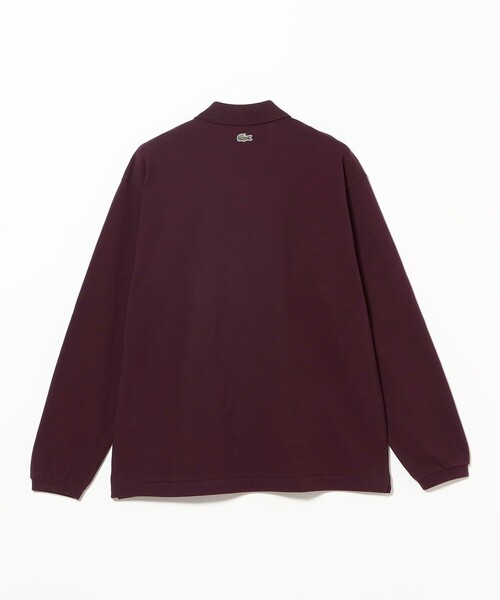 LACOSTE(ラコステ)の「【別注】LACOSTE / ヘビーカノコ ロングスリーブ ポロ(ポロシャツ・メンズ・ネイビー/ブラック/レッド系その他7・SMALL/MEDIUM/LARGE/X-LARGE)」の13枚目の写真