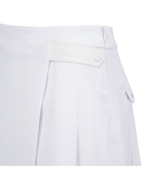 WAAC(ワック)の「WOMEN プリーツラップショートパンツ(その他パンツ・レディース・ホワイト/ブラック・27)」の13枚目の写真