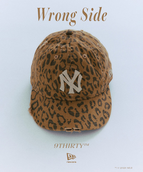 NEW ERA / ニューエラ 別注 9THIRTY(TM) ハードウォッシュ レオパード