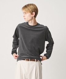 <LACOSTE for BEAUTY&YOUTH> ベロア ロングスリーブ Tシャツ