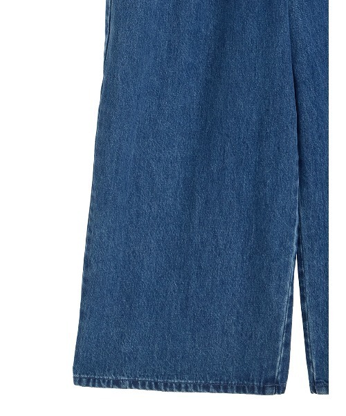 Ameri(アメリ)の「LACE UP DENIM ROMPERS(つなぎ/オールインワン・レディース・ブルー/ブラウン・SMALL/X-SMALL)」の6枚目の写真