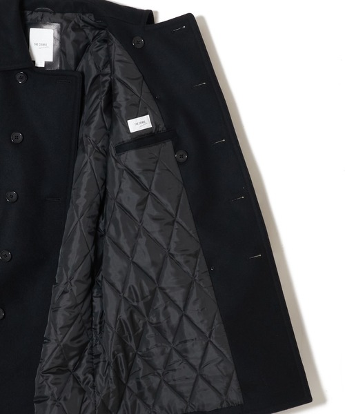CRIMIE(クライミー)の「MID-LENGTH LEATHER-SLEEVE PEACOAT(ピーコート・メンズ・ブラック・XXL/XL/L/M/S)」の7枚目の写真