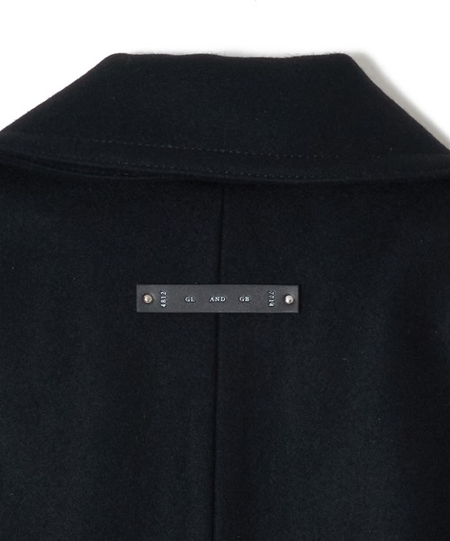 CRIMIE(クライミー)の「MID-LENGTH LEATHER-SLEEVE PEACOAT(ピーコート・メンズ・ブラック・XXL/XL/L/M/S)」の9枚目の写真