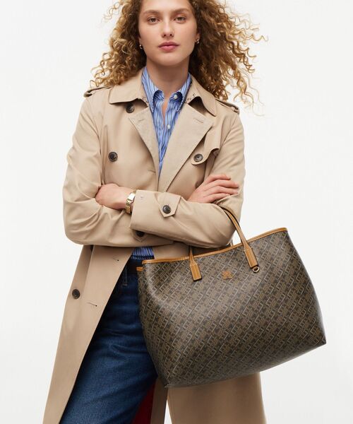 TOMMY HILFIGER(トミーヒルフィガー)の「TH モノプレイ 2WAYトートバッグ(ショルダーバッグ・レディース・マルチ・FREE)」の2枚目の写真