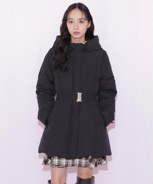 JILL by JILL STUART(ジルバイジルスチュアート)の「ウエストマークダウン(ダウンジャケット/コート・レディース・グレー系その他2/ブラック系その他/ブラック・SMALL/MEDIUM)」の15枚目の写真