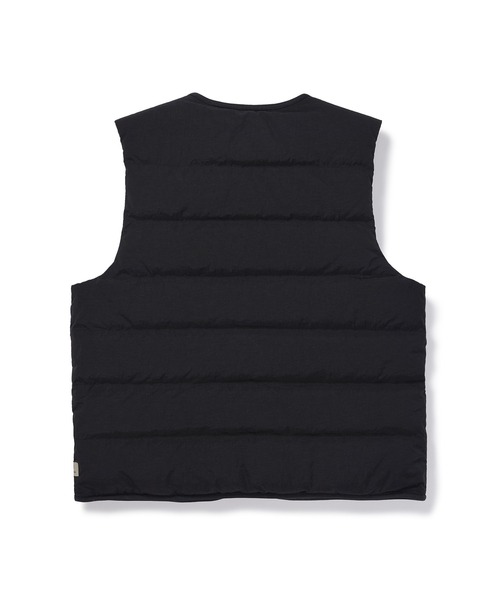 Snow Peak(スノーピーク)の「Snow Peak / LAND WOMEN'S LIGHT DOWN VEST ランドライトダウンベスト ウィメンズ 海外限定(ベスト・レディース・ブラウン/アイボリー/ブラック/ライトベージュ・S/M/L)」の12枚目の写真