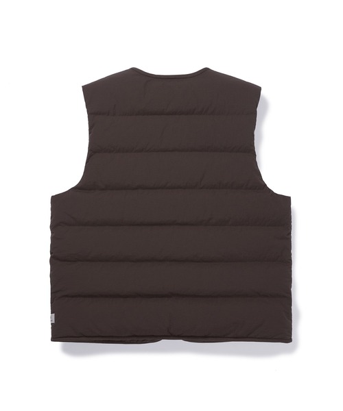 Snow Peak(スノーピーク)の「Snow Peak / LAND WOMEN'S LIGHT DOWN VEST ランドライトダウンベスト ウィメンズ 海外限定(ベスト・レディース・ブラウン/アイボリー/ブラック/ライトベージュ・S/M/L)」の15枚目の写真