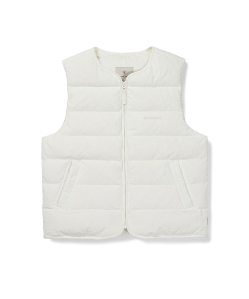 Snow Peak(スノーピーク)の「Snow Peak / LAND WOMEN'S LIGHT DOWN VEST ランドライトダウンベスト ウィメンズ 海外限定(ベスト・レディース・ブラウン/アイボリー/ブラック/ライトベージュ・S/M/L)」の9枚目の写真
