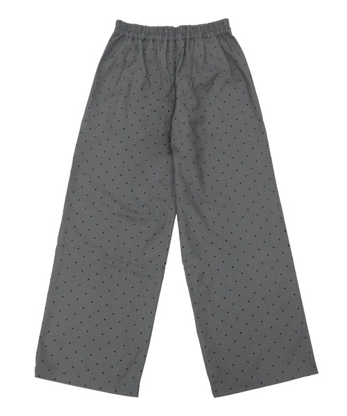 HEILIS(ヘイリス)の「ドット柄イージースラックス/イージースラックス スラックス ワイドパンツ ドットパンツ ドット柄パンツ 水玉 ロングパンツ イージーパンツ ワイドスラックス ストレートパンツ 韓国ファッション カジュアル レディライク オフィスカジュアル デイリー 秋服 冬服 グレー ブラック(スラックス・レディース・ブラック/グレー・FREE)」の21枚目の写真