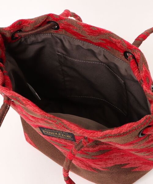 PENDLETON(ペンドルトン)の「【 PENDLETON / ペンドルトン 】GOBELINS BUCKET BAG / ゴブランバケットバッグ(ショルダーバッグ・レディース・ブラック/ブラウン・FREE)」の8枚目の写真