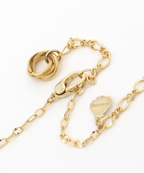 CISOLASSE(シソーラス)の「トリニテブレスレット&アンクレットⅡ(ブレスレット・レディース・ゴールド・FREE)」の2枚目の写真