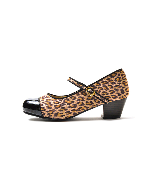 IEDIT（イディット）の「幅広甲高さんのためのシンデレラパンプス（パンプス・レディース・レオパード・4）」の12枚目の写真