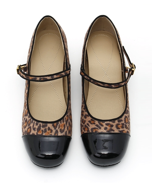IEDIT（イディット）の「幅広甲高さんのためのシンデレラパンプス（パンプス・レディース・レオパード・4）」の5枚目の写真
