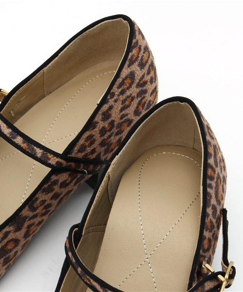 IEDIT（イディット）の「幅広甲高さんのためのシンデレラパンプス（パンプス・レディース・レオパード・4）」の9枚目の写真
