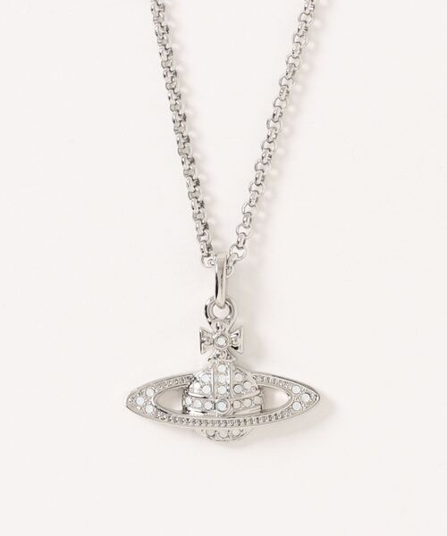 Vivienne Westwood（ヴィヴィアンウエストウッド）の「MINI BAS RELIEF PENDANT（ネックレス・レディース・シルバー/ゴールド/ブラック/ピンクゴールド/パープル/ゴールド系その他/シルバー系その他2/PINK/ゴールド系その他3/シルバー×ブルー/シルバー系1/シルバー系その他3/シルバー系その他4/ピンク系その他・FREE）」の9枚目の写真