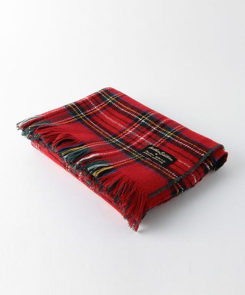 Another Edition(アナザーエディション)の「チェック柄リバーシブルストール/AEBC CHK REV STL◆(マフラー・レディース・ブラック/レッド・FREE)」の3枚目の写真