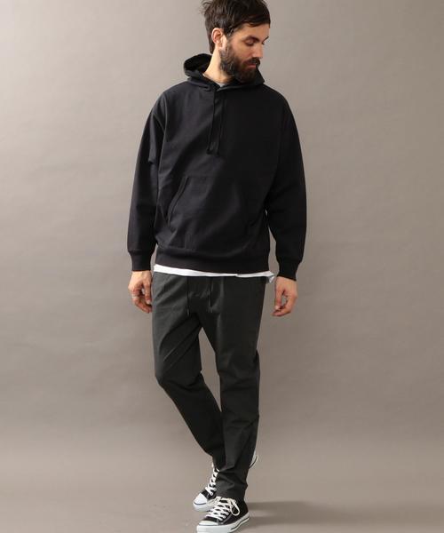 BEAUTY&YOUTH UNITED ARROWS（ビューティーアンドユースユナイテッドアローズ）の「BY ∴ ライトスウェット ビッグ パーカー ◆（パーカー・メンズ・ホワイト/ブラック/ライム/レッド・LARGE/MEDIUM/SMALL/X-LARGE）」の5枚目の写真