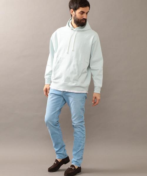 BEAUTY&YOUTH UNITED ARROWS（ビューティーアンドユースユナイテッドアローズ）の「BY ∴ ライトスウェット ビッグ パーカー ◆（パーカー・メンズ・ホワイト/ブラック/ライム/レッド・LARGE/MEDIUM/SMALL/X-LARGE）」の8枚目の写真