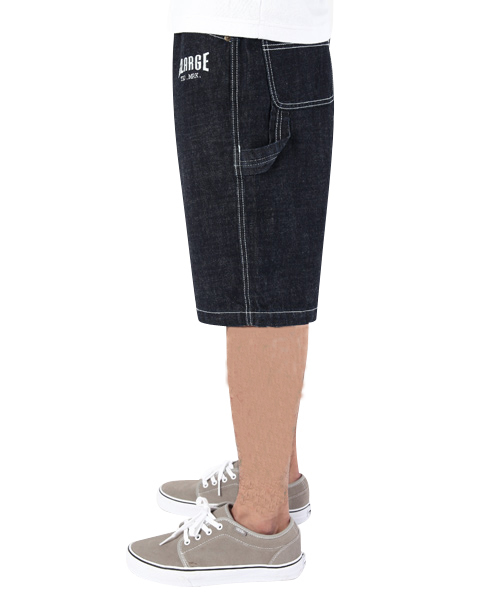 XLARGE(エクストララージ)の「CARPENTER DENIM SHORT(デニムパンツ・メンズ・ブラック/インディゴブルー・30inch/32inch/34inch/36inch)」の10枚目の写真