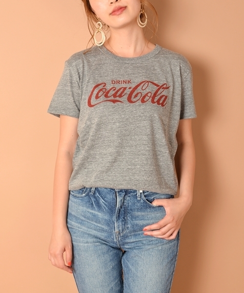SHIPS for women(シップスフォーウィメン)の「WCO:HERSHEY’S/Cola TEE(Tシャツ/カットソー・レディース・オフホワイト/グレー/グレー系その他・ONE SIZE)」の1枚目の写真