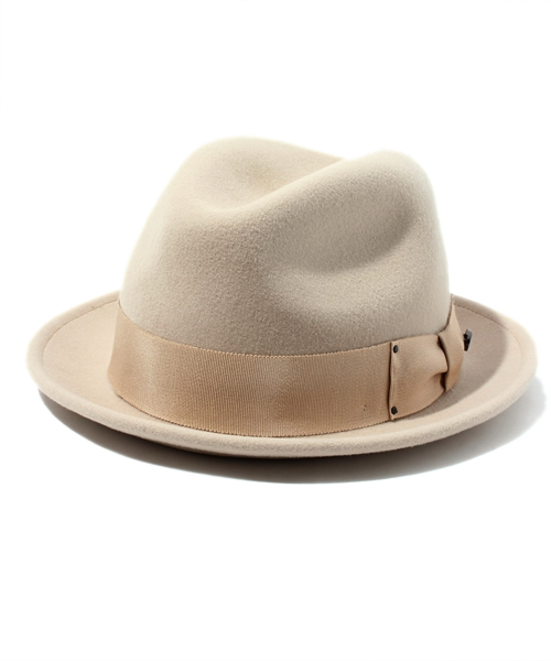 BEAMS（ビームス）の「BAILEY / フェルトHAT（ハット・メンズ・ナチュラル/ブラック・ONE SIZE）」の2枚目の写真