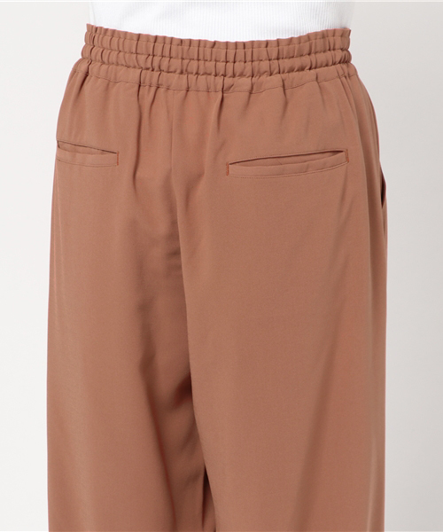 SHIPS（シップス）の「リラックスワイドパンツキャメル-2500（その他パンツ・レディース・キャメル・ONE SIZE）」の2枚目の写真
