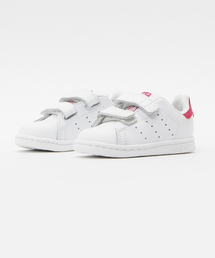 adidas | キッズadidasアディダス STAN SMITH CF I スタンスミス ＣＦ Ｉ BZ0523 17FA WHT/WHT/PNK(スニーカー)