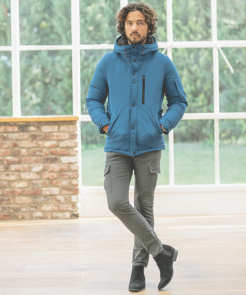 CAMBIO(カンビオ)の「mp5413-Stretch Tight Slim Cargo Pants (MADE IN JAPAN)(カーゴパンツ・メンズ・ブラック/カーキ/グリーン/チャコール・M/S/L)」の8枚目の写真
