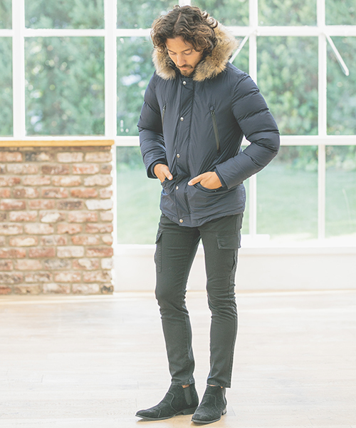 CAMBIO(カンビオ)の「mp5413-Stretch Tight Slim Cargo Pants (MADE IN JAPAN)(カーゴパンツ・メンズ・ブラック/カーキ/グリーン/チャコール・M/S/L)」の10枚目の写真