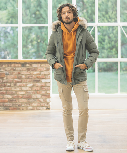 CAMBIO(カンビオ)の「mp5413-Stretch Tight Slim Cargo Pants (MADE IN JAPAN)(カーゴパンツ・メンズ・ブラック/カーキ/グリーン/チャコール・M/S/L)」の14枚目の写真