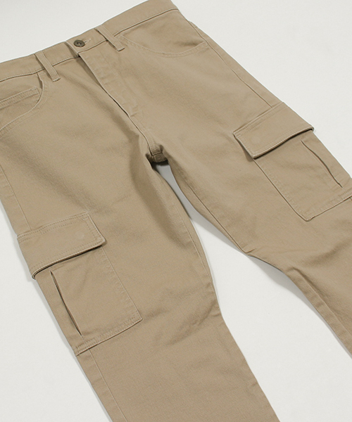 CAMBIO(カンビオ)の「mp5413-Stretch Tight Slim Cargo Pants (MADE IN JAPAN)(カーゴパンツ・メンズ・ブラック/カーキ/グリーン/チャコール・M/S/L)」の19枚目の写真