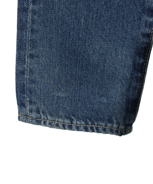 JOEY HYSTERIC（ジョーイヒステリック）の「CPR加工デニム ストレートPT（デニムパンツ・キッズ・インディゴブルー・SMALL/MEDIUM）」の5枚目の写真