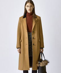LOVELESS | ◆雑誌掲載◆【LOVELESS】WOMENS キャメルロングチェスターコート(チェスターコート)