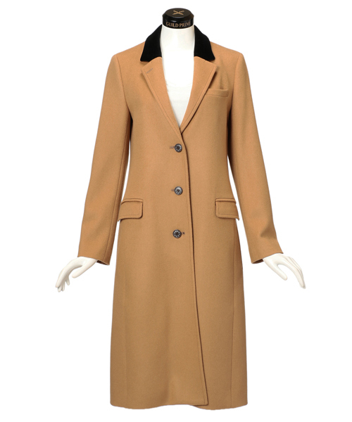 LOVELESS（ラブレス）の「◆雑誌掲載◆【LOVELESS】WOMENS キャメルロングチェスターコート（チェスターコート・レディース・タン・34/36）」の3枚目の写真