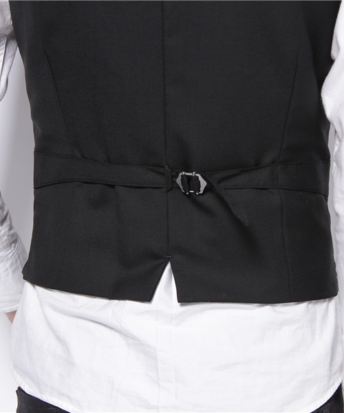 SHIPS JET BLUE（シップスジェットブルー）の「JB:ウールジレ（ベスト・メンズ・グレー/ブラック・SMALL/MEDIUM）」の7枚目の写真