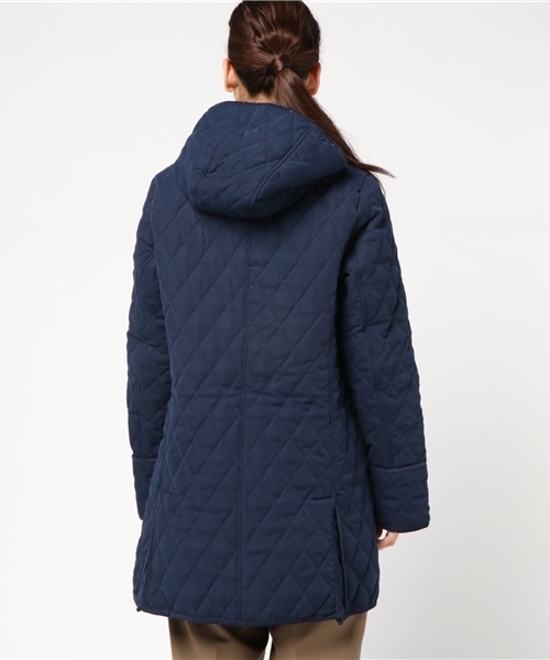 LBC（エルビーシー）の「裏ボアフードキルトジャケット（その他アウター・レディース・オレンジ/ネイビー/ベージュ・MEDIUM/LARGE）」の7枚目の写真