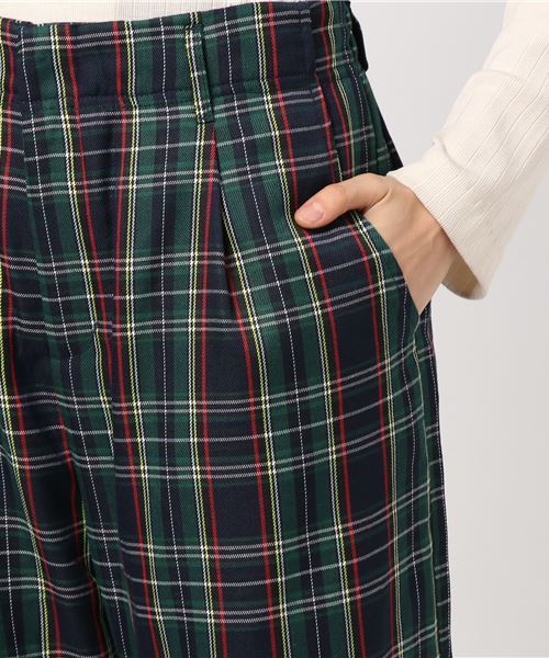 PUNYUS（プニュズ）の「タータンチェックパンツ（その他パンツ・レディース・ネイビー/レッド・2/1/3/4）」の8枚目の写真