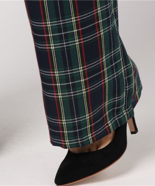 PUNYUS（プニュズ）の「タータンチェックパンツ（その他パンツ・レディース・ネイビー/レッド・2/1/3/4）」の9枚目の写真