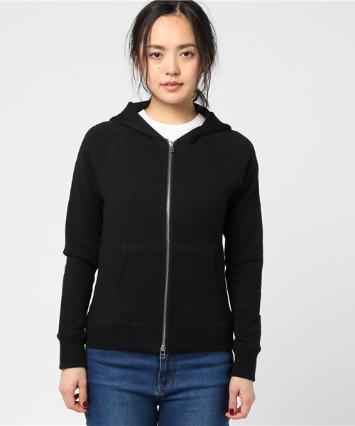 RIVE DROITE（リヴドロワ）の「裏毛パーカー（Tシャツ/カットソー・レディース・ブラック・FREE）」の2枚目の写真