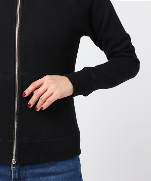 RIVE DROITE（リヴドロワ）の「裏毛パーカー（Tシャツ/カットソー・レディース・ブラック・FREE）」の7枚目の写真