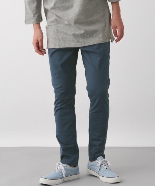 RAGEBLUE（レイジブルー）の「ストレッチスキニーパンツSS/780176（その他パンツ・メンズ・ブラック/ネイビー/ブルー/グレー系その他/ブルー系その他・SMALL/MEDIUM/LARGE/27cm/X-SMALL）」の4枚目の写真