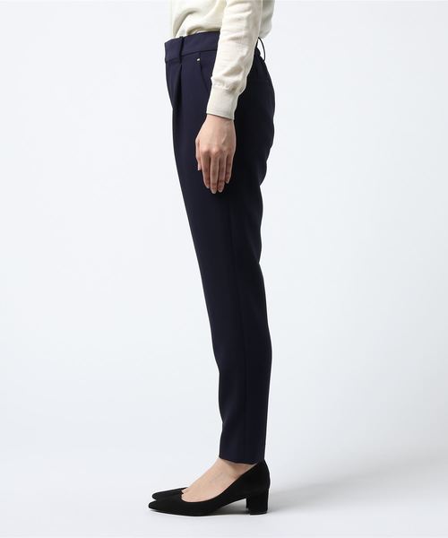 un dix cors（アンディコール）の「TRダブルクロステーパードパンツ（その他パンツ・レディース・ホワイト/ネイビー・36/38）」の3枚目の写真