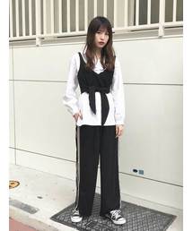 MURUA | ナローラインジャージ(その他パンツ)
